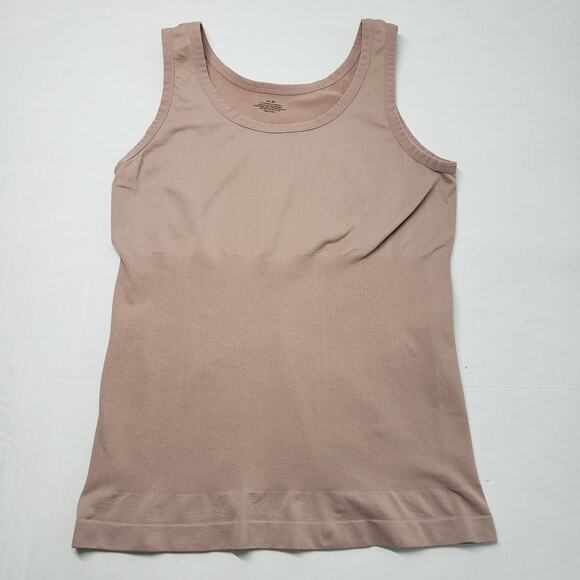 Shaping Tank Top Womens 2X Blush Seamless Shapewear Sleeveless Slimming Control - Picture 11 of 14